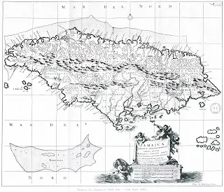 Carte de la Jamaïque