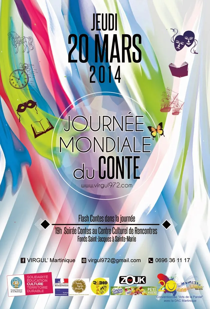 Affiche Journée mondiale du Conte