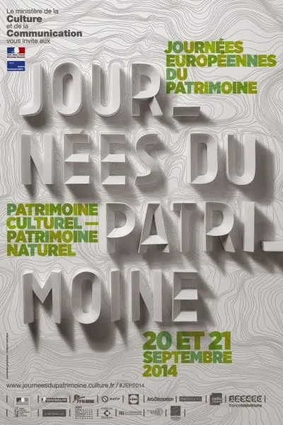 Affiche des journées du patrimoine 2014