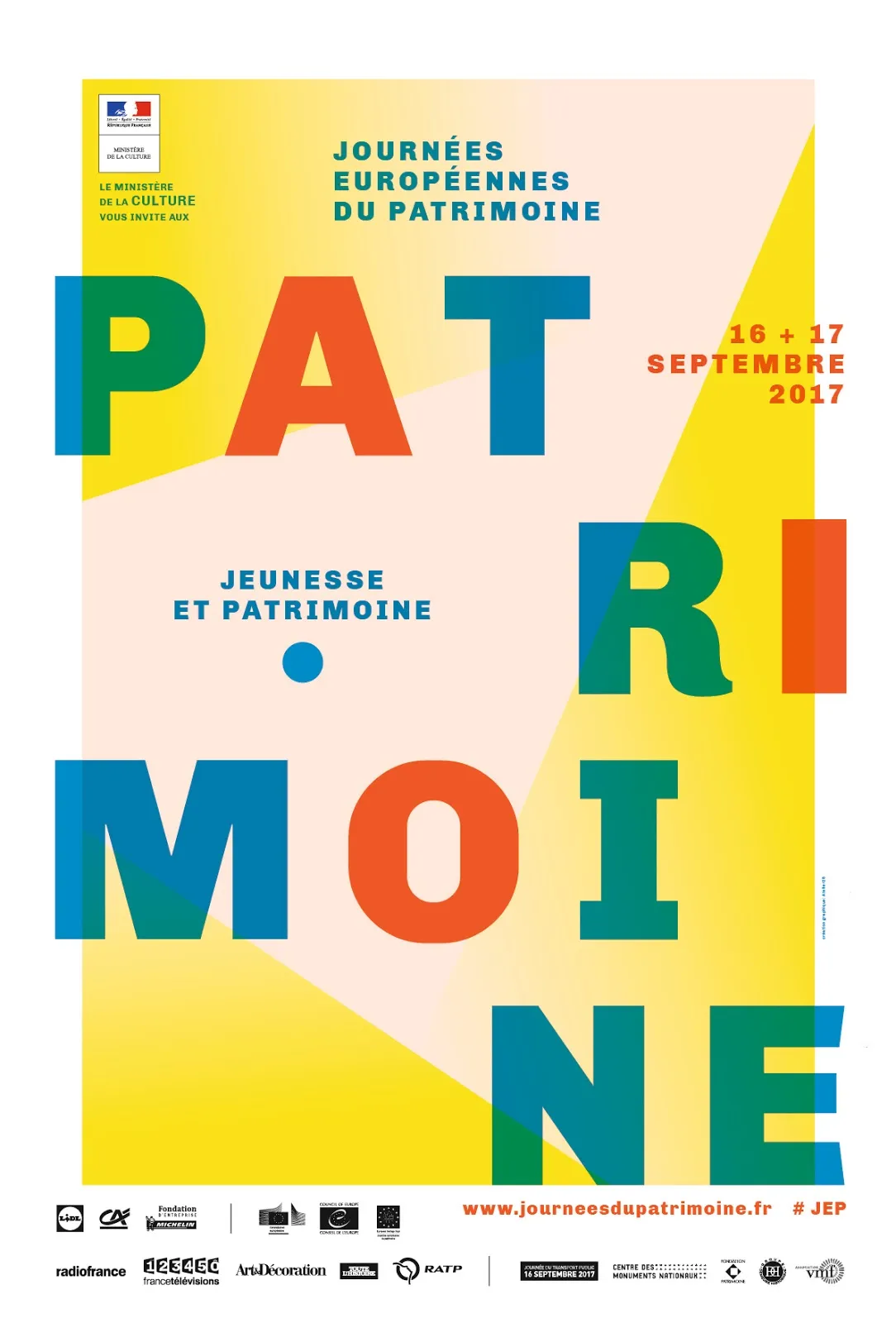 Affiche journées européennes du patrimoine