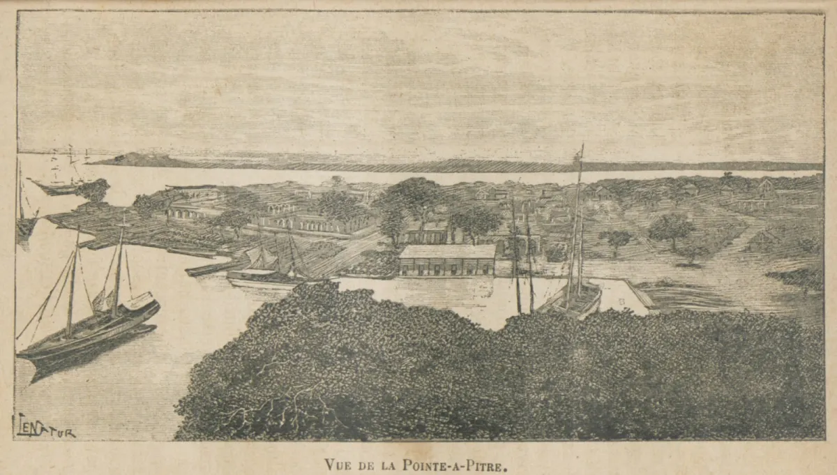 Vue de la Pointe-à-Pitre