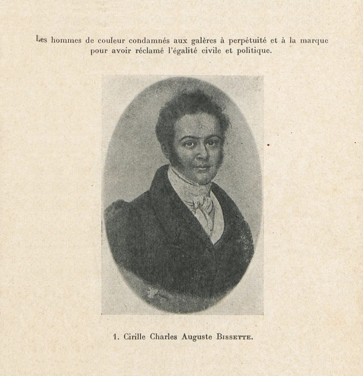 Portrait de Bissette