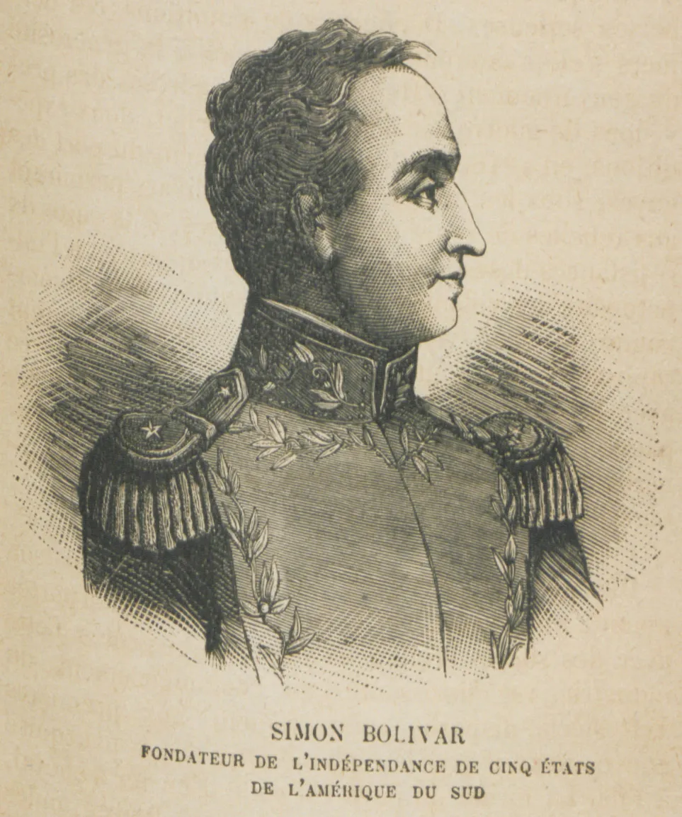 Portrait de Simon Bolivar 