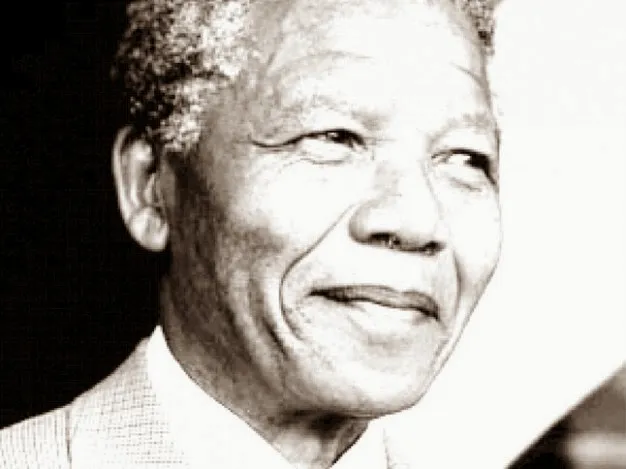 Photographie de Nelson Mandela