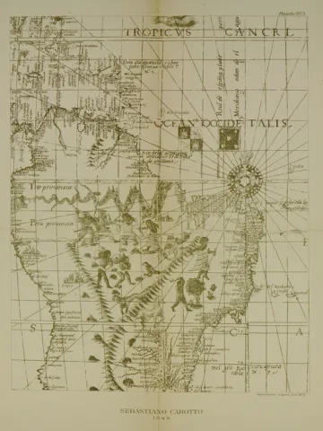 Carte de l'Amérique du Sud