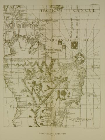 Carte de l'Amérique du Sud