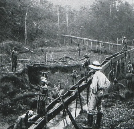 Photographie représentant un chantier