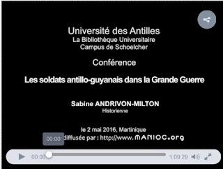 Capture d'écran de la conférence de Sabine Andrivon-Milton