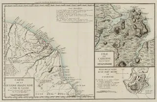 Carte de la Guyane française