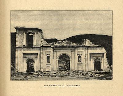 Photographie des ruines de la cathédrale