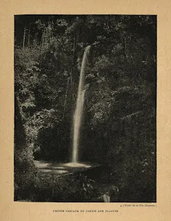 Photographie de la petite cascade du Jardin des plantes en Martinique