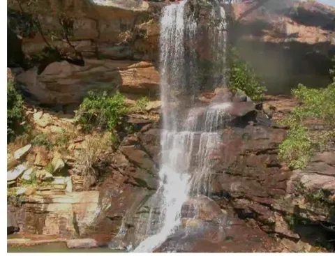 Photographie de la cascade de Yaka au Togo