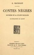 Couverture de Contes nègres : souvenirs de la Guyane française