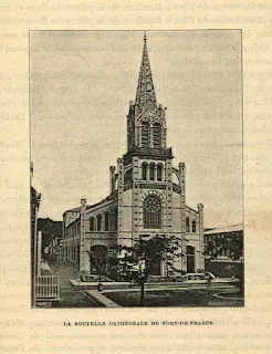 Représentation de la cathédrale de Fort de France