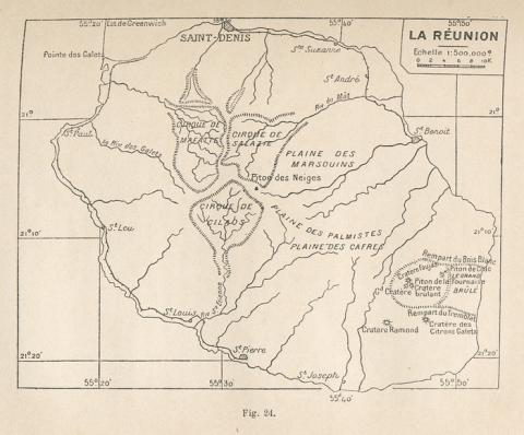 Carte de la réunion